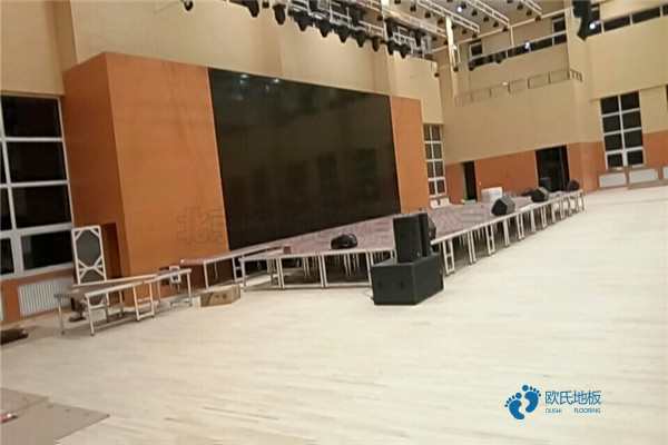 22厚排球館木地板施工技術(shù)方案